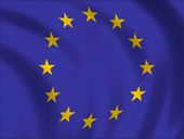 NAKLEJKA MAGNETYCZNA FLAGA UNI EUROPEJSKIEJ ADR
