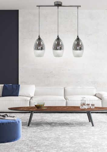 Celia zwis 3x60W E27 srebrny na Arena.pl