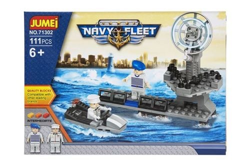 Klocki Jumei MARYNARKA WOJENNA 111 elementów, 25 x 18 cm na Arena.pl