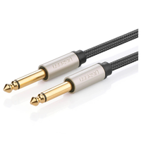 ugreen av128 kabel jack 6.35 mm - 1m (szary)