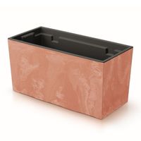 Skrzynka doniczka balkonowa wkład 39x19 cm terakota