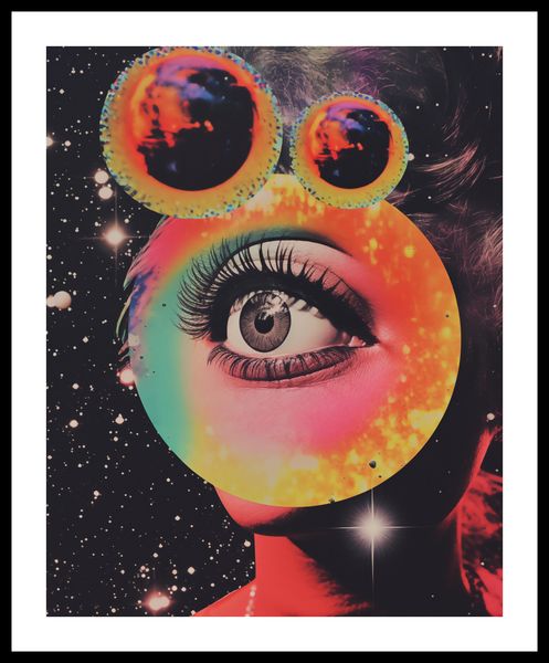 Plakat 40x50cm Oko w Kosmosie zdjęcie 3