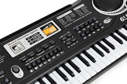 Keyboard pianino elektryczne z mikrofonem dla dzieci na Arena.pl
