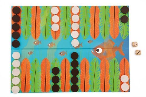 SCRATCH Gra Backgammon Wyścig Piranii na Arena.pl