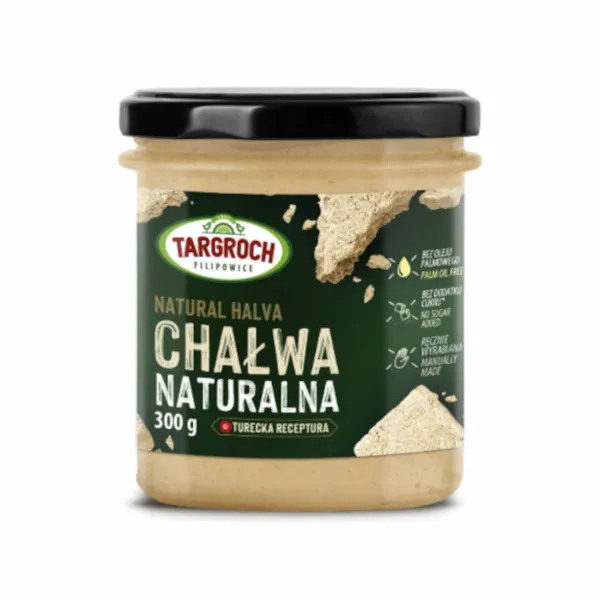 Chałwa naturalna bez cukru 300g zdjęcie 1