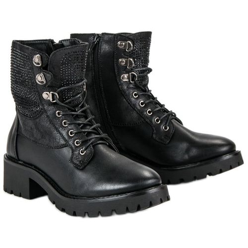 Sznurowane Workery Na Platformie r.41 na Arena.pl