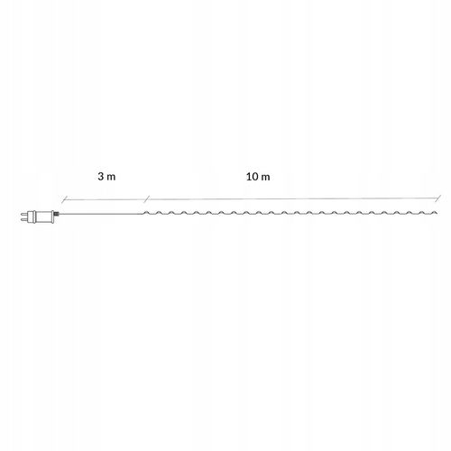 LAMPKI DRUCIKI 100 LED 13m ZEW/WEW MIKRO NA PRĄD 8 FUNKCJI CIEPŁE ZASILACZ na Arena.pl