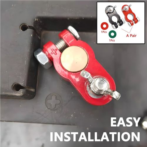 Klemy do akumulatora 6V, 12V, 24V - komplet na Arena.pl