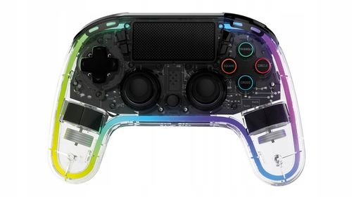 PAD PS4 PRZEZROCZYSTY TOUCH PAD WIBRACJE RGB HALL PROGRAMOWALNE PRZYCISKI na Arena.pl