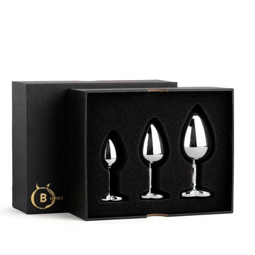 Jewellery - Silver Heart Plug - Set na Arena.pl