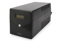 Zasilacz awaryjny UPS Line-Ineractive LCD, 1000VA/600W, 2x12V/7Ah, AVR, 4xS