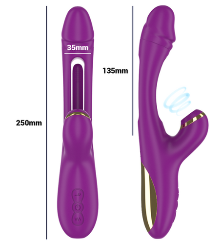Mocny wibrator z trybem stukania na Arena.pl