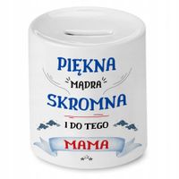 Skarbonka Dla Mamy Na Dzień Mamy Urodziny Prezent Z Nadrukiem Ze Zdjęciem