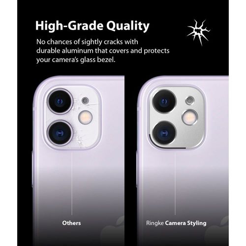 RINGKE CAMERA STYLING IPHONE 11 SILVER na Arena.pl