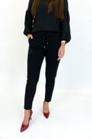 Spodnie Damskie z Cekinowym Lampasem UNI