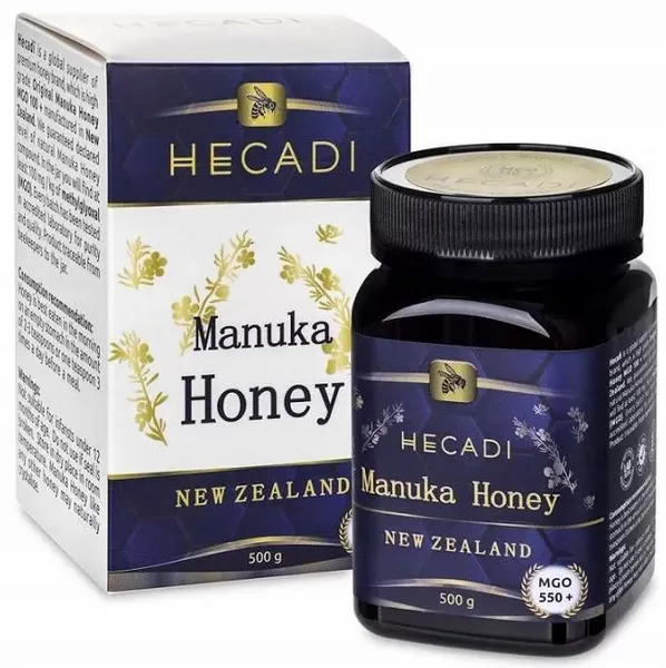 Miód Manuka MGO 550 + 500 g - Hecadi zdjęcie 1