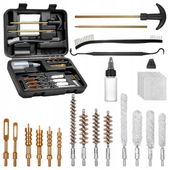 Zestaw do czyszczenia konserwacji broni wycior 9mm .22. 30. 38