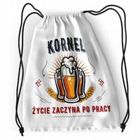 Plecak Dla Kornela Sportowy Szkolny Worek Torba Z Nadrukiem Ze Zdjęciem