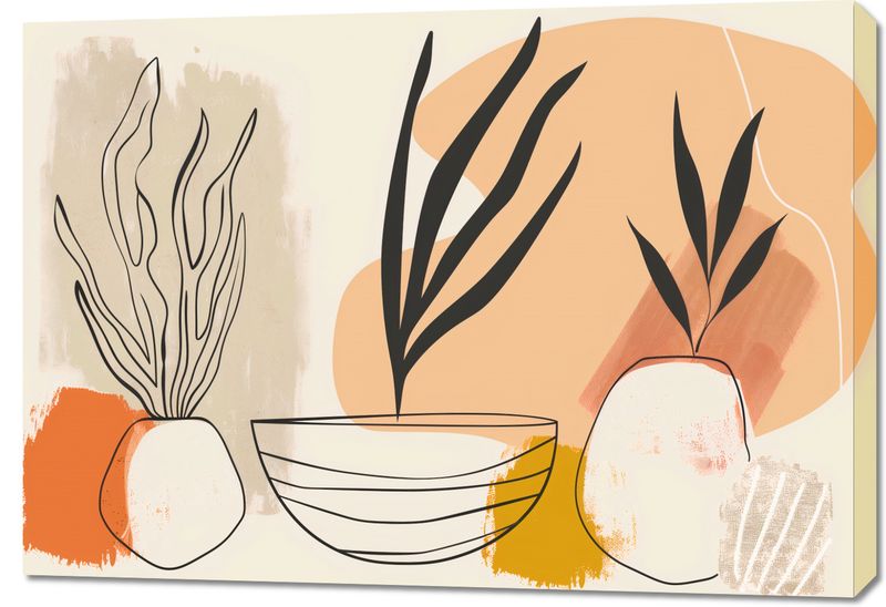 Obraz 100x70cm Szkice Botaniczne zdjęcie 1