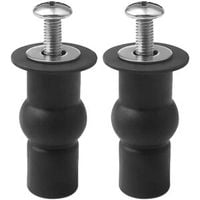 Kołki rozporowe wzmocnione mocowanie do deski sedesowej GUMOWE śruby 2x