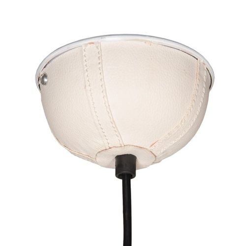 Lampa wisząca Febe Leather biała - LOFTLIGHT na Arena.pl