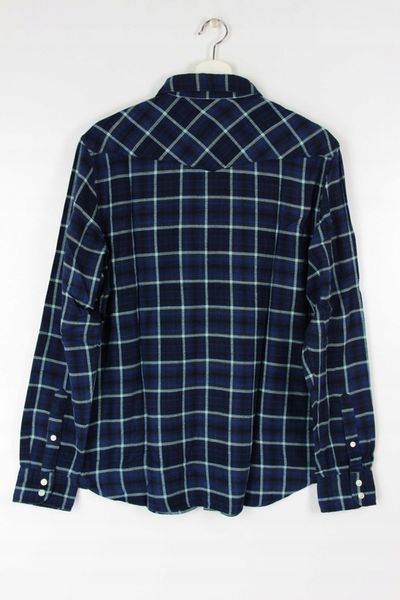 LEE 101 WESTERNER KOSZULA KRATA NAVY _ M zdjęcie 3