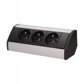 ORNO GNIAZDO MEBLOWE 3X2P+Z ON-9001/B-G