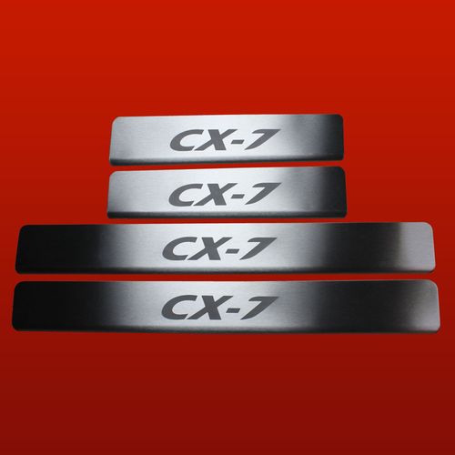 Listwa progowa MAZDA CX-7 Stal nierdzewna 304 mat 4szt na Arena.pl