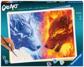 MALOWANIE PO NUMERACH RAVENSBURGER WILKI