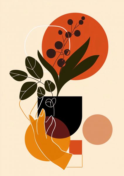 Plakat 21x29,7cm Dotyk Naturalności zdjęcie 1