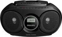 Boombox PHILIPS przenośny Radioodtwarzacz FM CD wzmocnienie basów
