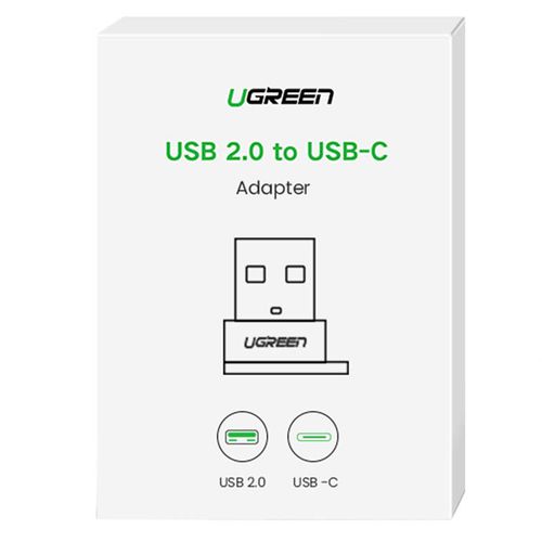Adapter USB UGREEN US280 USB-C do USB-A 2.0 (czarny) na Arena.pl