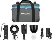 Nanlite lampa Forza 60w/ adapter Bowensa i uchwyt baterii