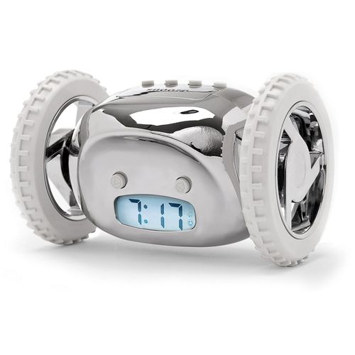 Uciekający Budzik Clocky Chrome - Chromowany na Arena.pl