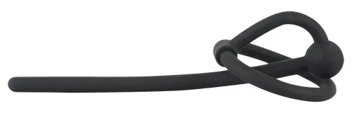 you2toys dylator z kulką i pierścieniem, silikonowy, czarny, 12 cm na Arena.pl