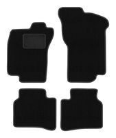 Dywaniki welurowe LUX do Fiat Tempra 1990-1999 czarne z mocowaniami