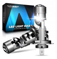 ŻARÓWKI LED H7 +300% 6500K CANBUS SOCZEWKA IDEALNE ODCIĘCIE MIJANIA KRÓTKIE