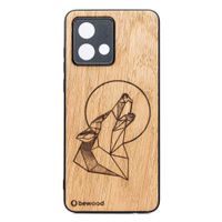 Drewniane Etui Bewood do Motorola G84 5G WILK DĄB