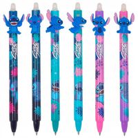 Colorino Długopis wymazywalny automatyczny Stitch zestaw 6 szt. 54908PTR