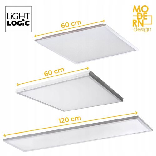 Panel LED 40W 120x30 cm natynkowy plafon sufitowy neutralny 4000K na Arena.pl