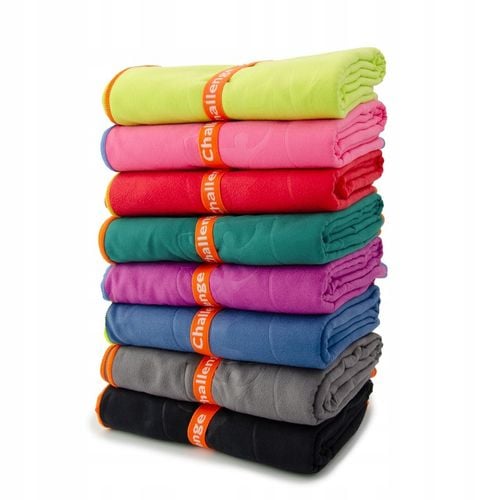 RĘCZNIK Z MIKROFIBRY 80x150 cm fioletowy NEW na Arena.pl