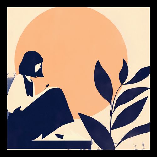 Plakat 30x30cm Kontemplacja na Arena.pl