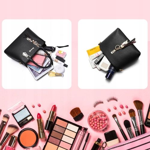 DAMSKA TOREBKA 2w1 SKÓRZANA NA PASKU DLA KOBIET PREZENT DO PRACY na Arena.pl