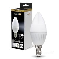 żarówka led sw 8,5w e14 4000k kobi premium