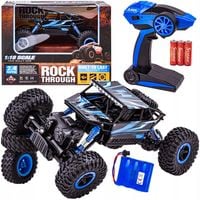 ZESTAW Samochód zdalnie STEROWANY TERENOWY 4x4 CRAWLER Auto na Pilota RC