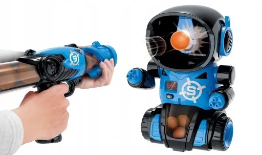 ROBOT CEL do STRZELANIA GRA 2 PISTOLETY NA KULKI zdjęcie 2