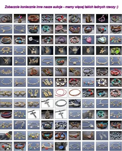 NASZYJNIK RÓŻANIEC Z HEMATYTU * PACIORKI 6mm na Arena.pl