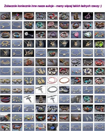 NASZYJNIK RÓŻANIEC Z HEMATYTU * PACIORKI 6mm zdjęcie 4