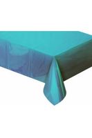 OBRUS FOLIOWY METALICZNY JANSONIEBIESKI 137x183CM GODAN