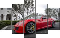70 100CM OBRAZ 5 ELEM FERRARI 599 GTO AXION23 DRUK PŁÓTNO